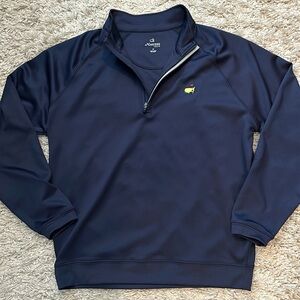 Like new, Men’s Medium 2024 Masters Augusta National Navy Quarter-Zip
